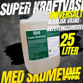 Super Kraftvask. 25 liter. Profesjonell